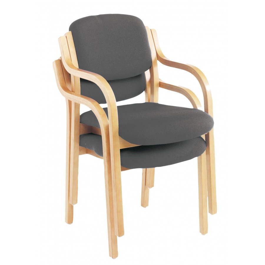 Renwa Wooden Visitor Chair 